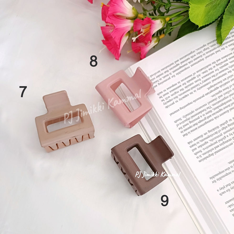 Thumbnail: Square Matte Claw Clip