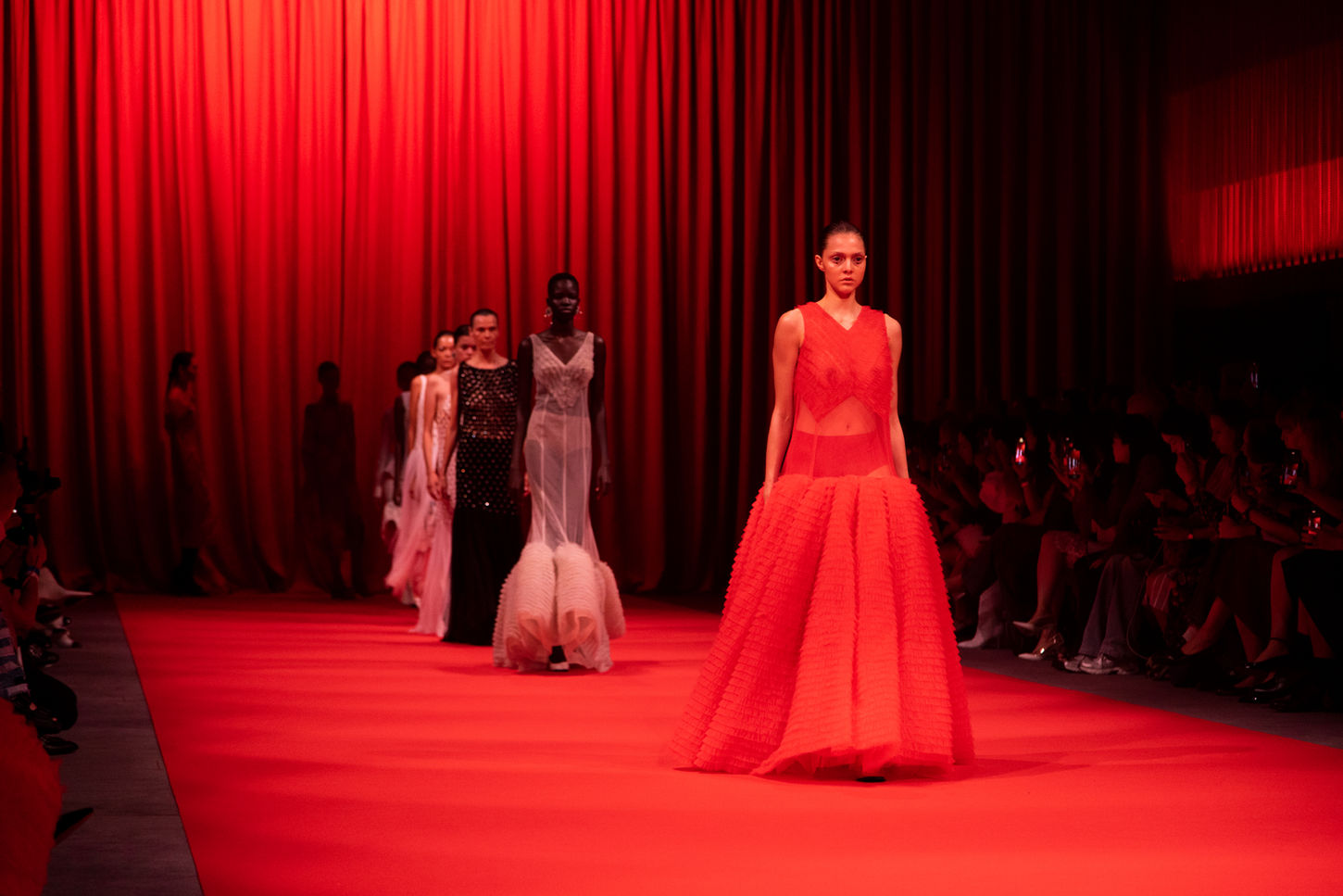 Huishan Zhang AW23, OBO Global, Londoner Hotel