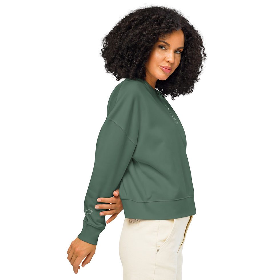 Thumbnail: Women’s organic crew neck sweatshirt