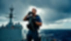 A privately-contracted Security Guard on watch