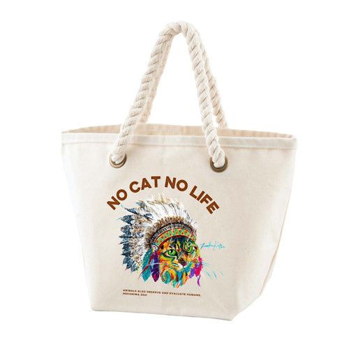 ロープハンドルトートバック | nekoniwa online shop