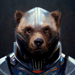 The_Infinity_Agency_anthromorphic_grizzly_bear_space_warrior_in_3918ec89-8dd3-4a07-a635-8a