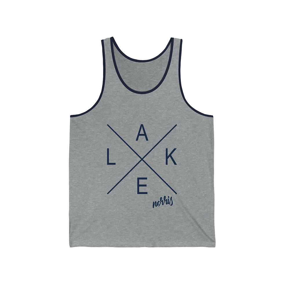 Thumbnail: Norris Lake Unisex Jersey Tank