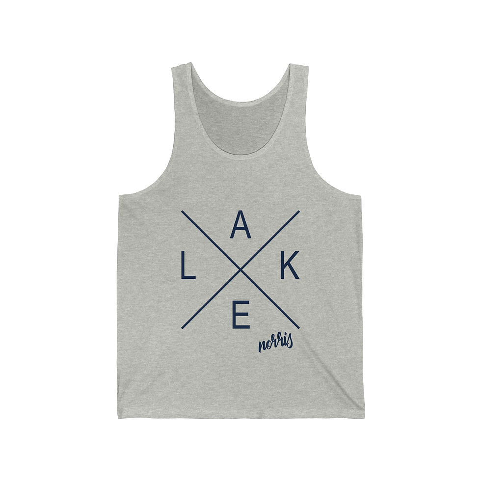 Thumbnail: Norris Lake Unisex Jersey Tank