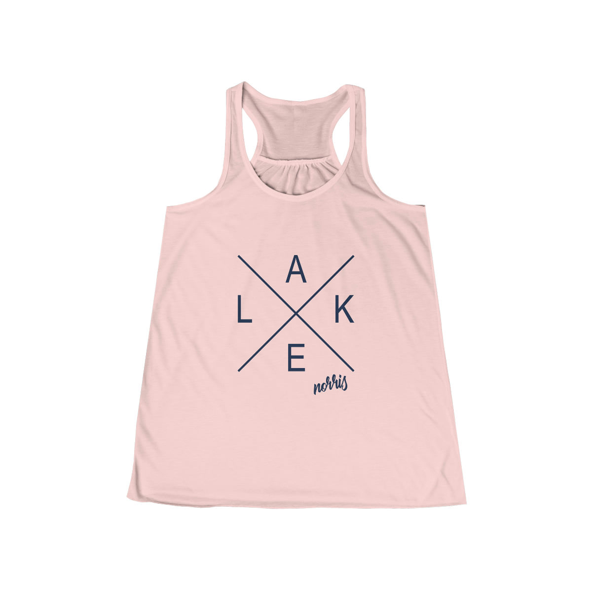 Norris Lake Flowy Racerback Tank