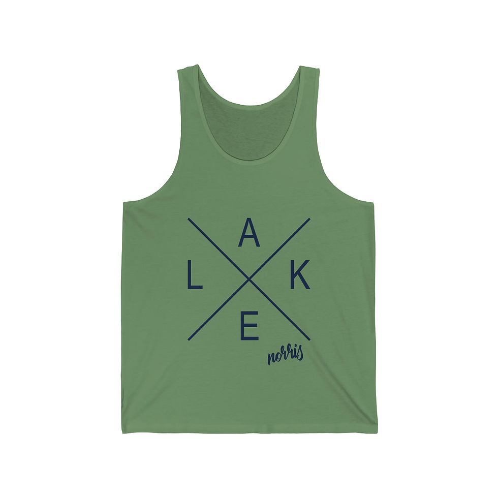 Thumbnail: Norris Lake Unisex Jersey Tank