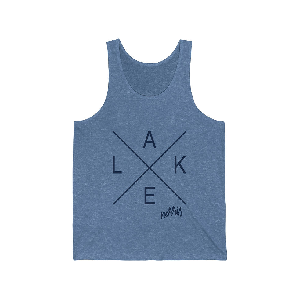 Thumbnail: Norris Lake Unisex Jersey Tank