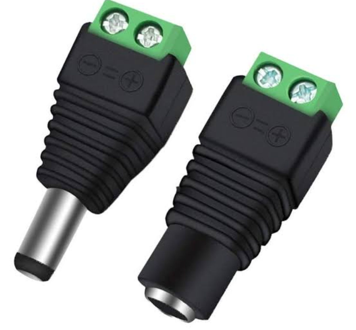 CCTV Cameras 2.5x5.5 5.5*2.5mm Male to Female DC Power Adapter
Pair
