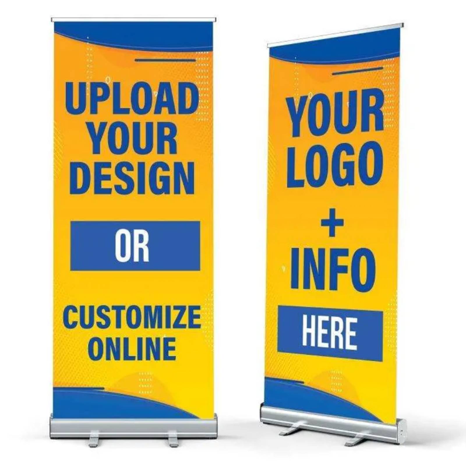 Kakemono roll-up publicitaire rétractable