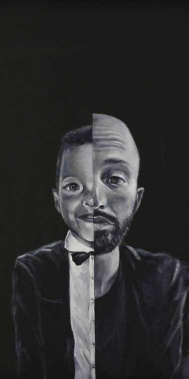 Micah Allen Losh painted by Sara Riches.