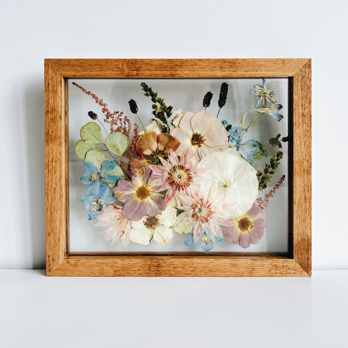 Press and Frame Tori's Bouquet