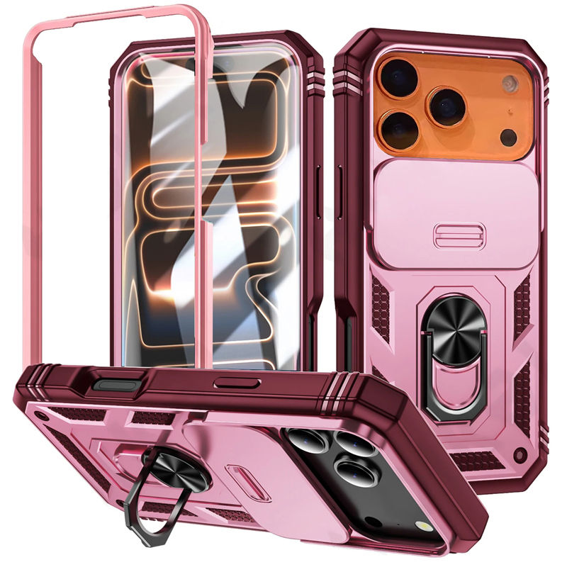 Miniatura: 360 Degree Rotate Military Armor Protection Phone Case for iPhone 18 17 13 15 14
