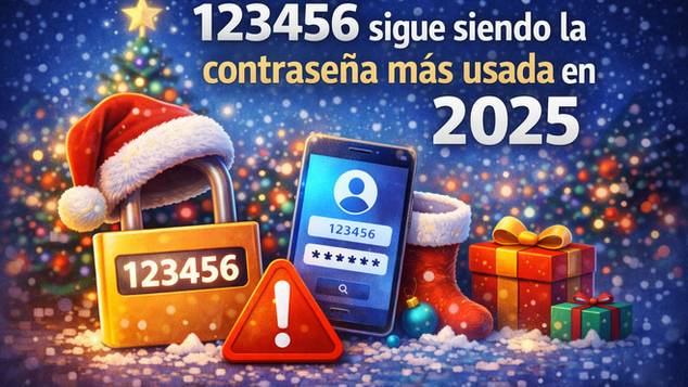 La contraseña mas usada 2025