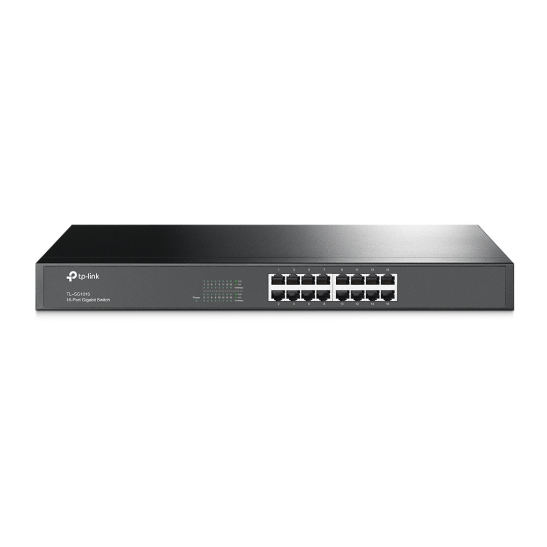 Switch TP-Link de montaje en rack Gigabit de 16 puertos