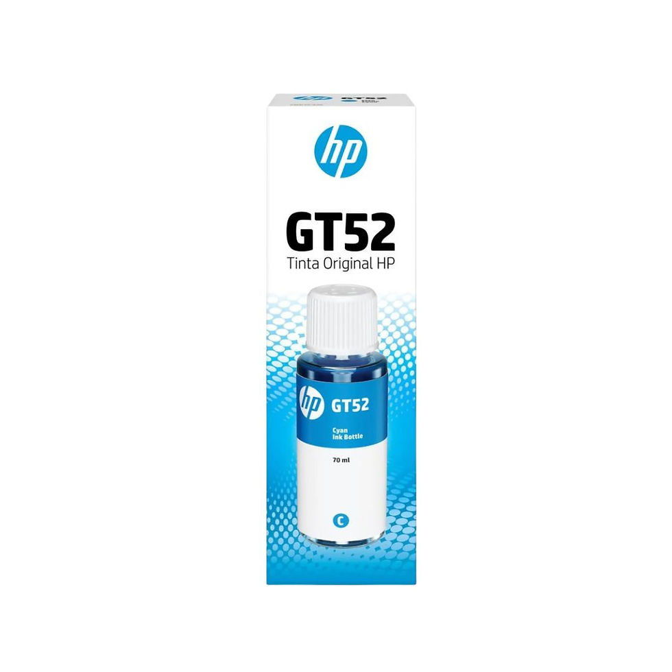 Tinta HP GT52 Cyan