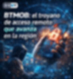 ESET , compañía líder en detección proactiva de amenazas, advierte sobre el auge de BTMOB, un troyano de acceso remoto (RAT) que integra un generador de aplicaciones maliciosas. Esta herramienta permite a los ciberdelincuentes diseñar y desplegar campañas de malware con una velocidad y eficiencia alarmantes. Además de funciones estándar como keylogging, capturas de pantalla y secuestro de sesiones, BTMOB se destaca por su capacidad de transmisión de pantalla en tiempo real y el control remoto...