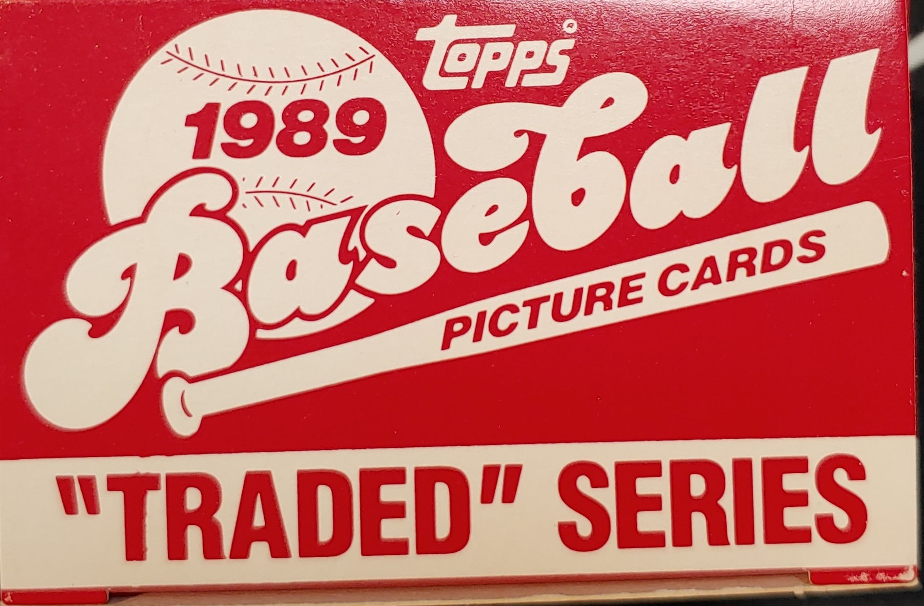 1989 Topps Traded Set (Full Box Rip)
