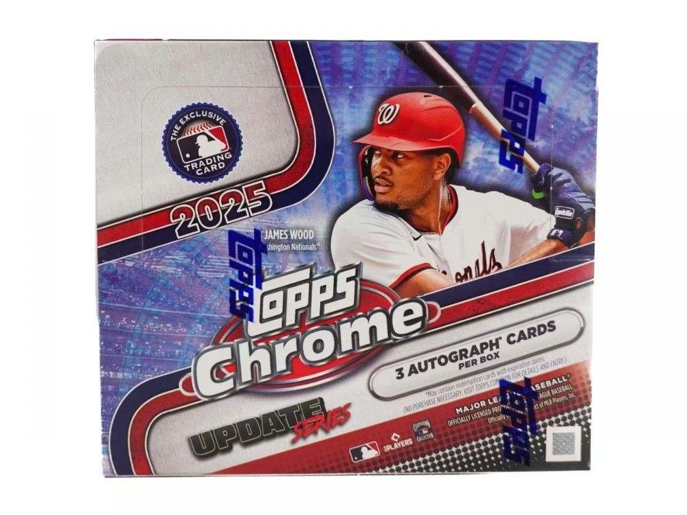 2025 Topps Chrome Update Jumbo Pack (Personal Pack Only)