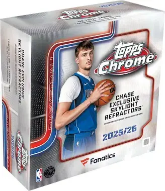 2025 Topps Chrome Basketball Mega Pack (Personal Pack Only)