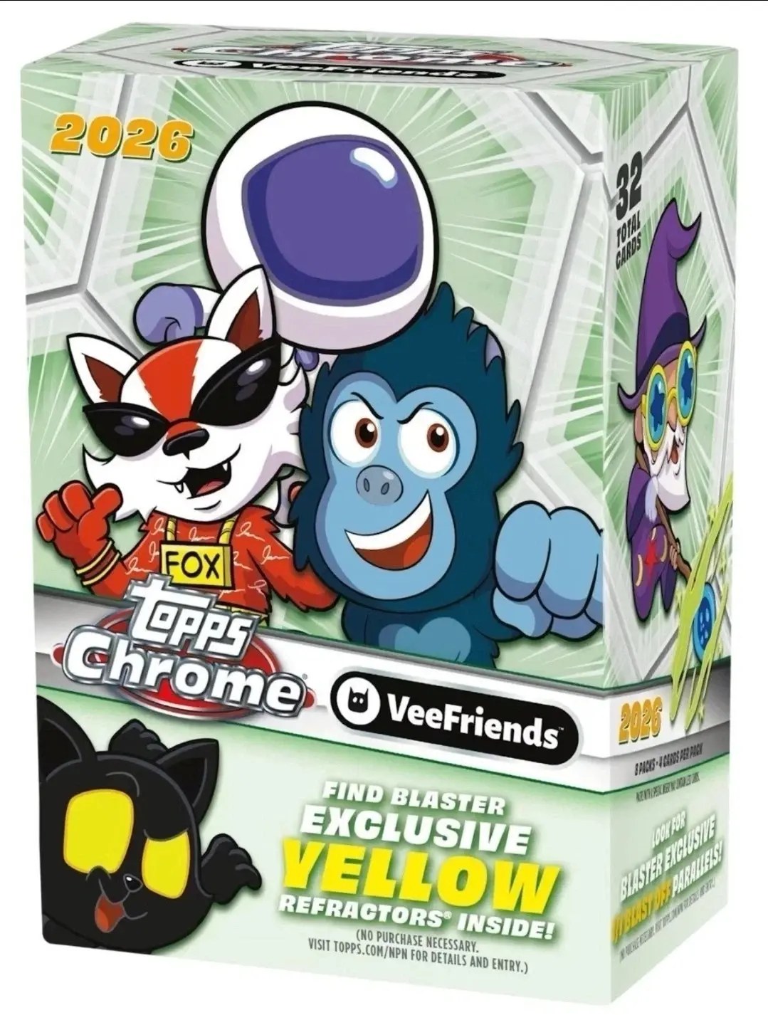 2026 Topps Chrome Veefriends Blaster Pack (Personal Pack Only)