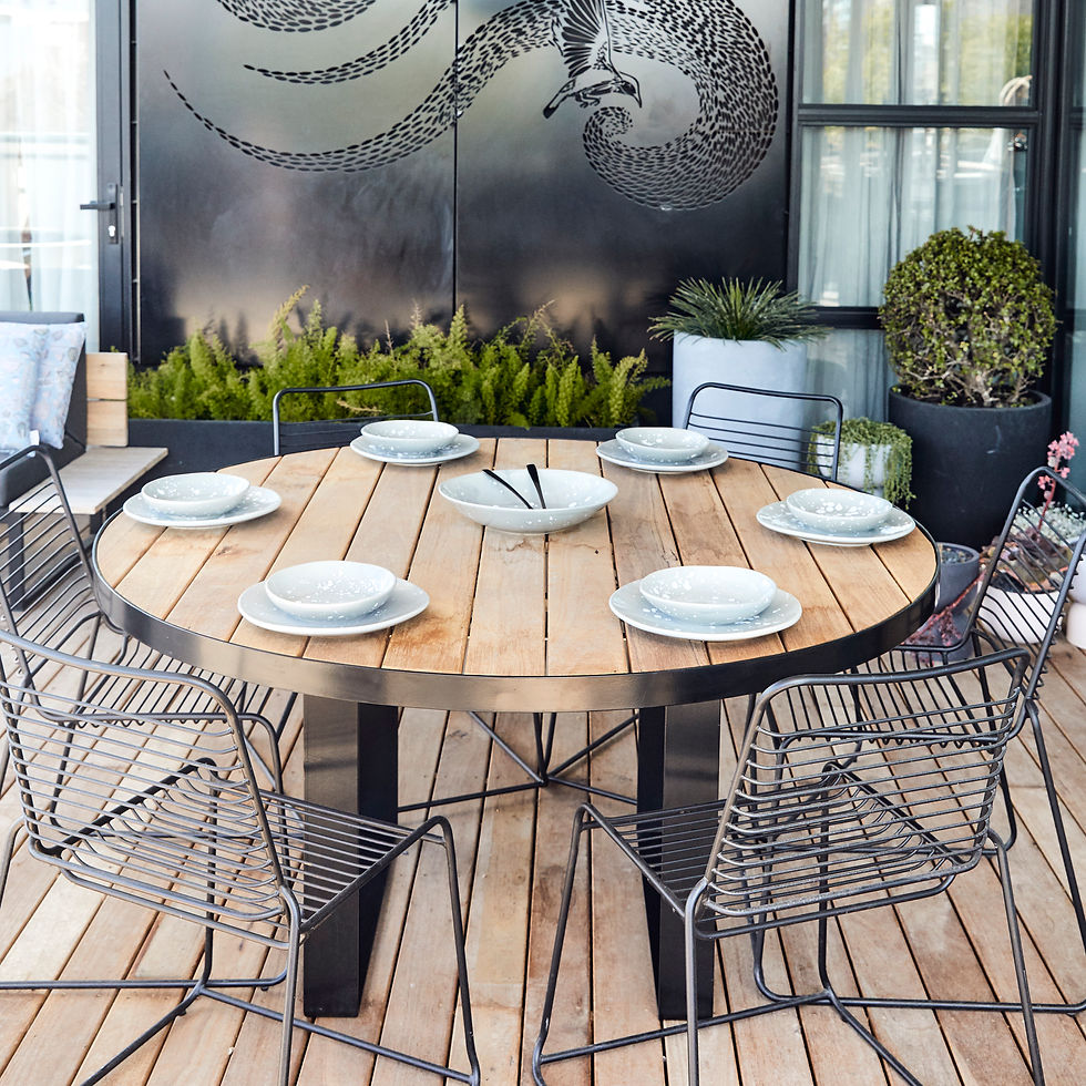 Thumbnail: The Gatwick Round Dining Table