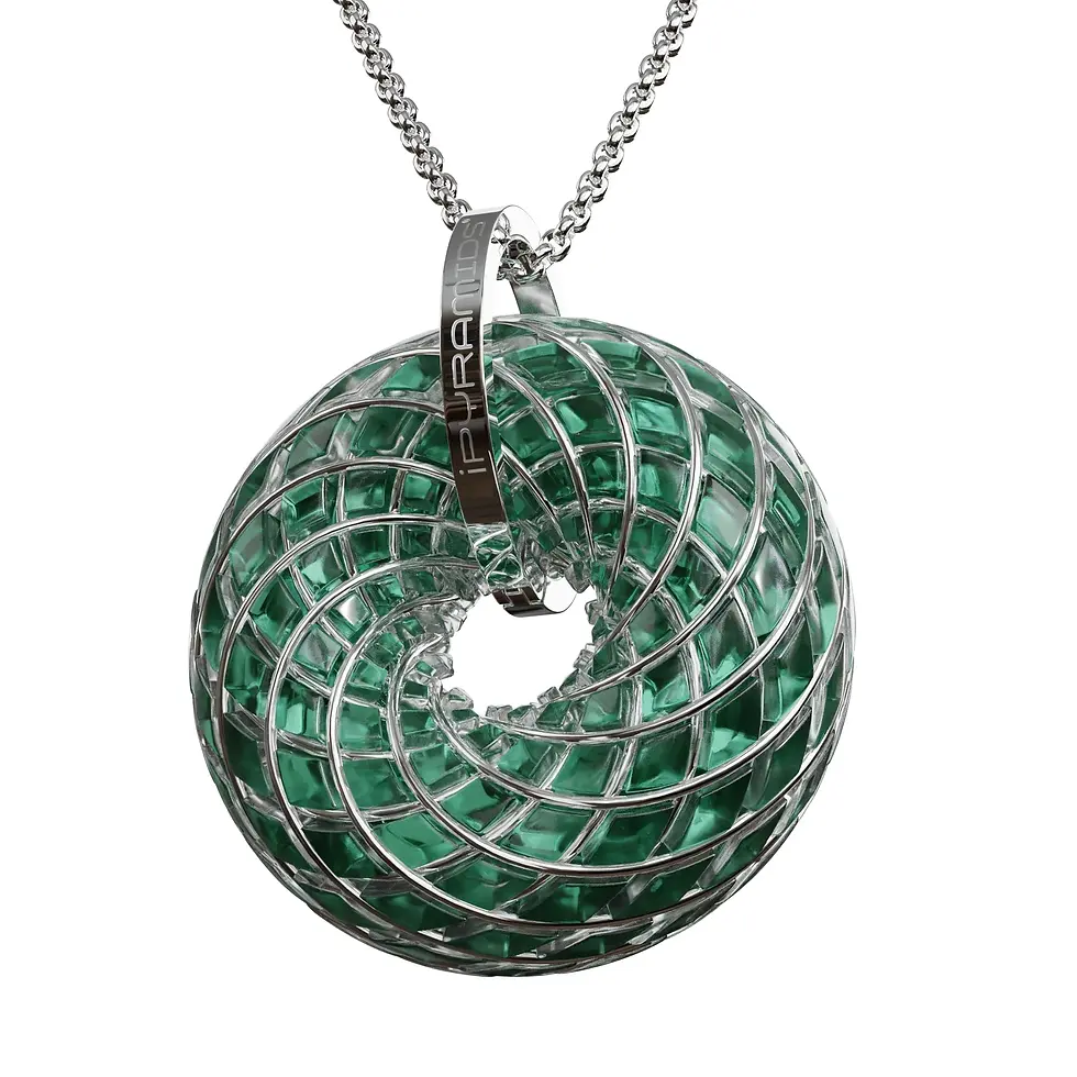 Miniature : Pendentif toroïdal en cristal iTorus iZ Heart Stone iTorus iZ