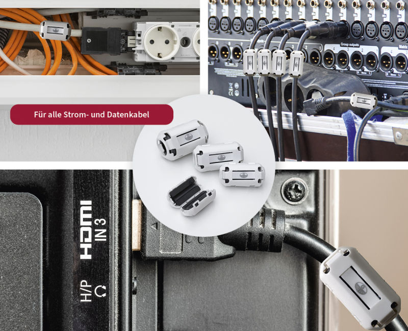 Miniaturbild: Ferritring 7 mm - 13 mm