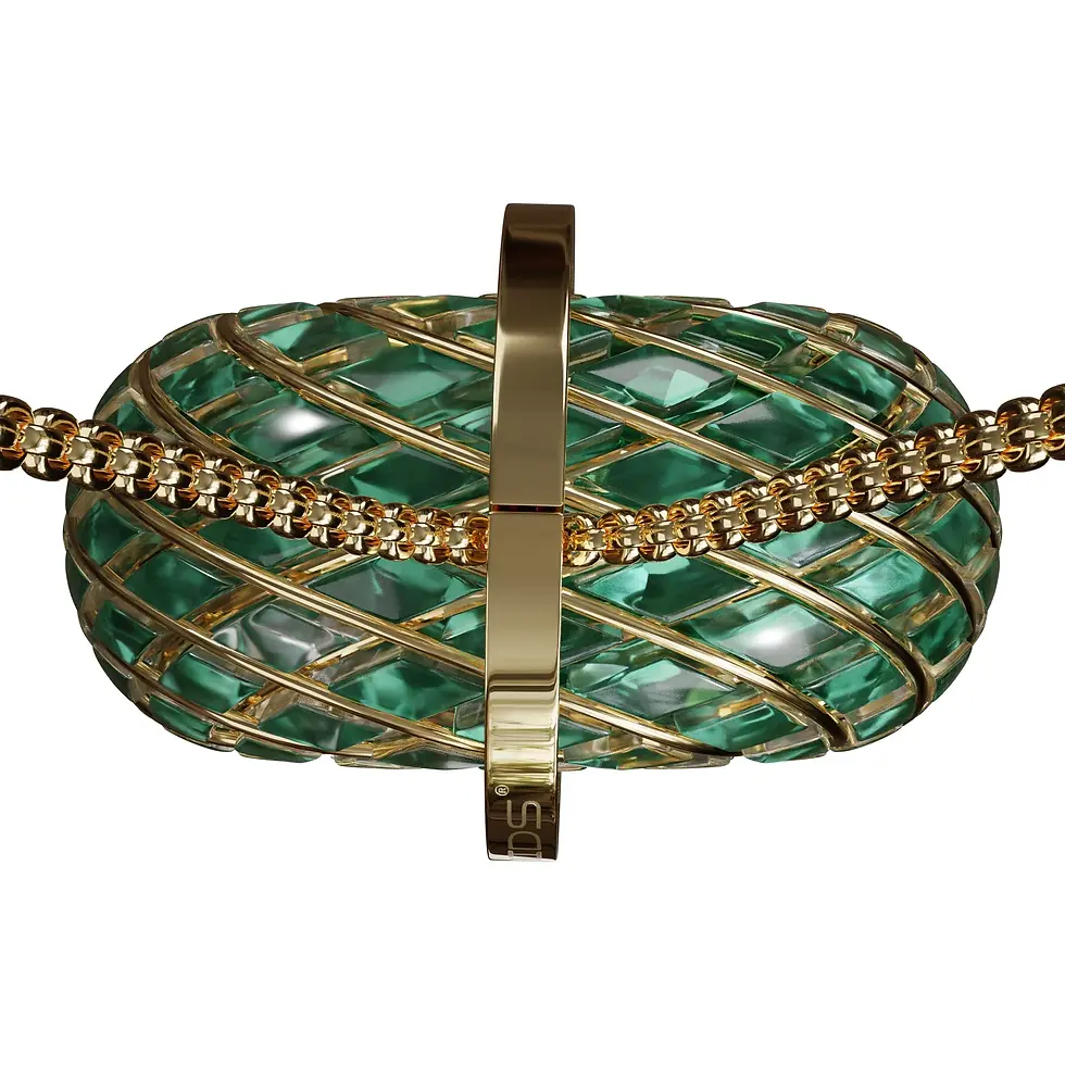 Miniature : Pendentif toroïdal en cristal iTorus iZ Heart Stone iTorus iZ