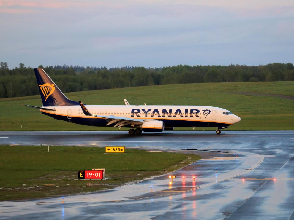 Ryanair Belarus bielorrusia Roman Protasevich