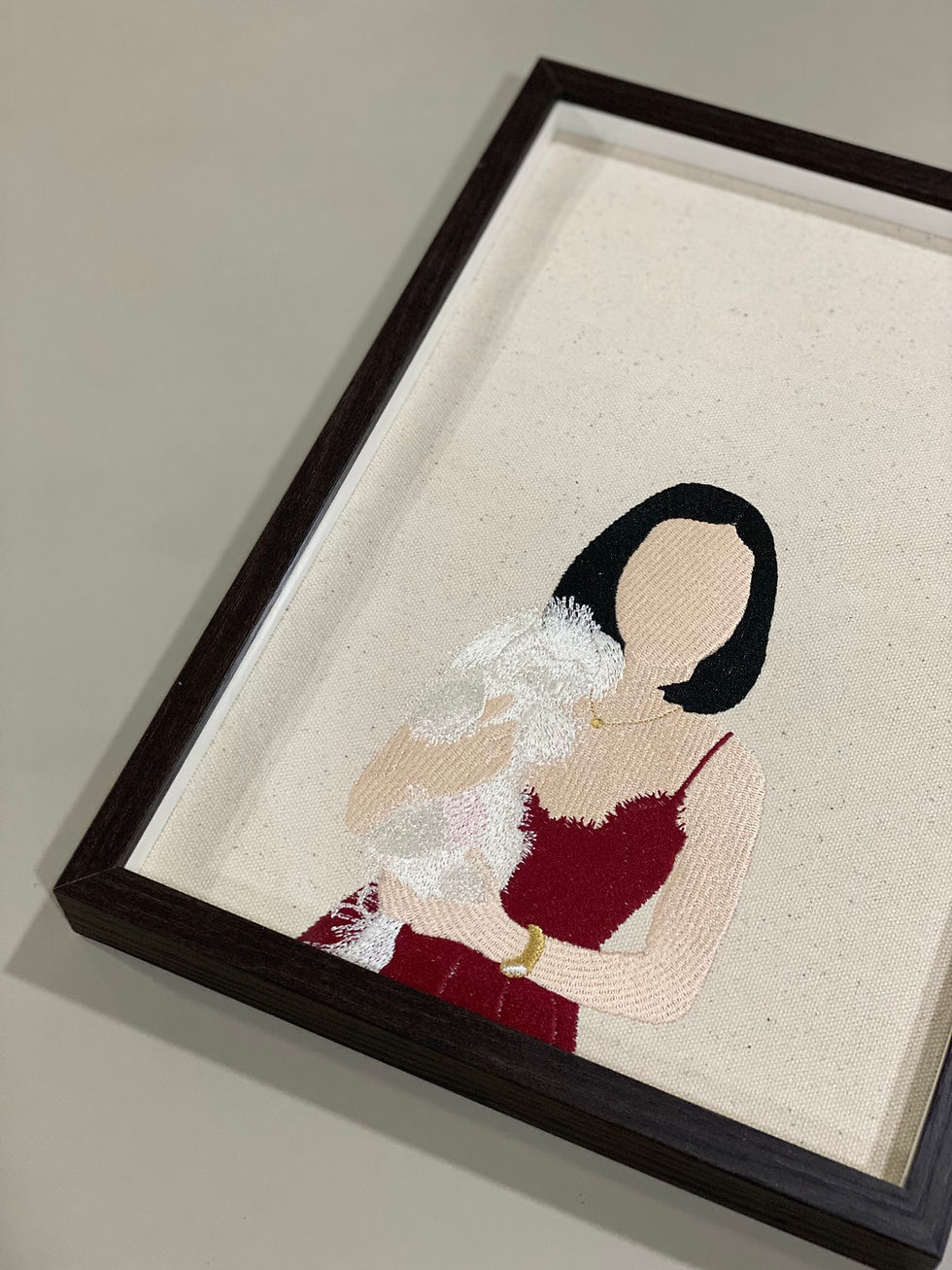 Thumbnail: Embroidered Portrait