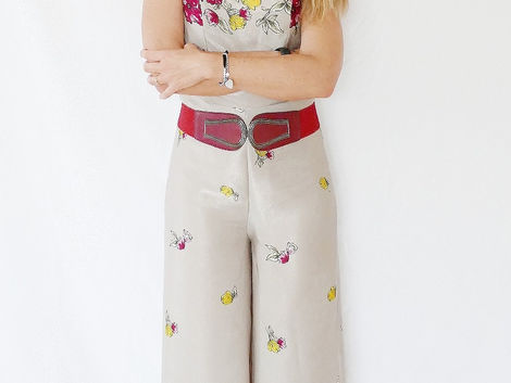 Cucire una tuta con pantalone palazzo