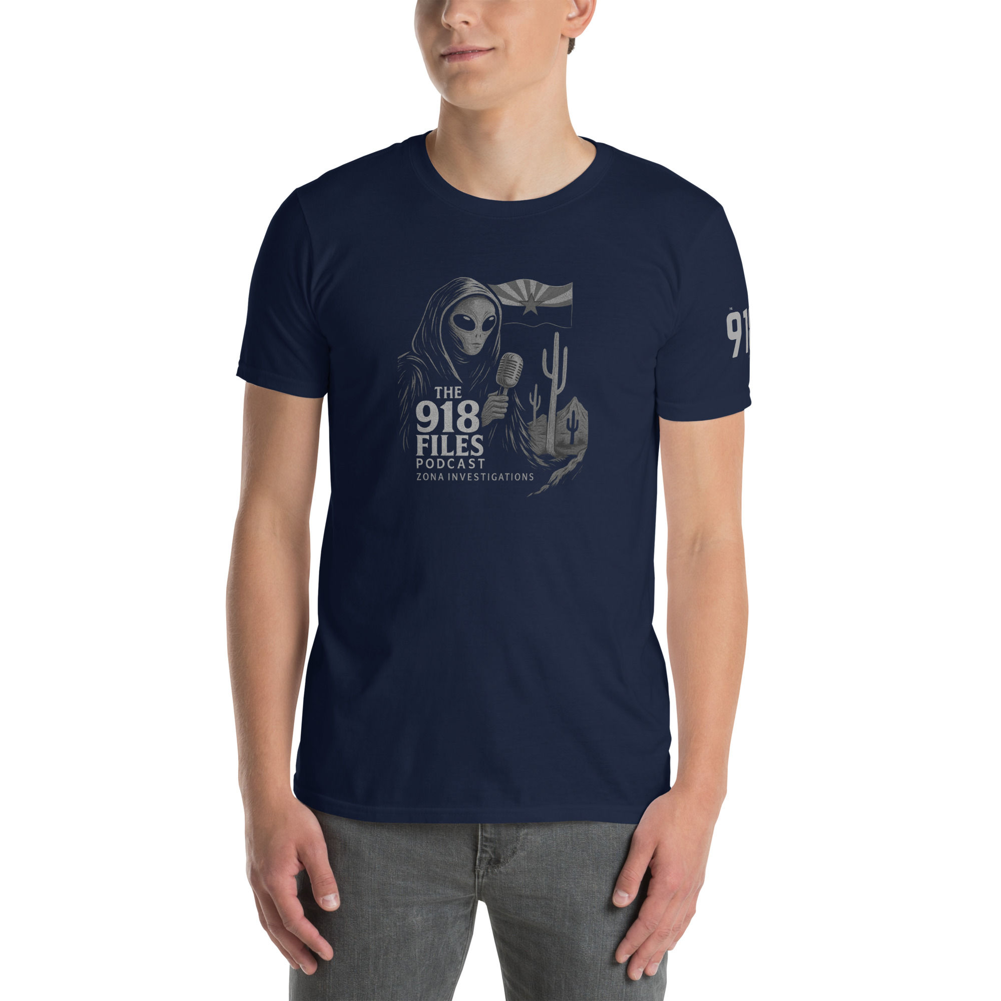 The 918 Files Podcast Tee – Zona Investigations