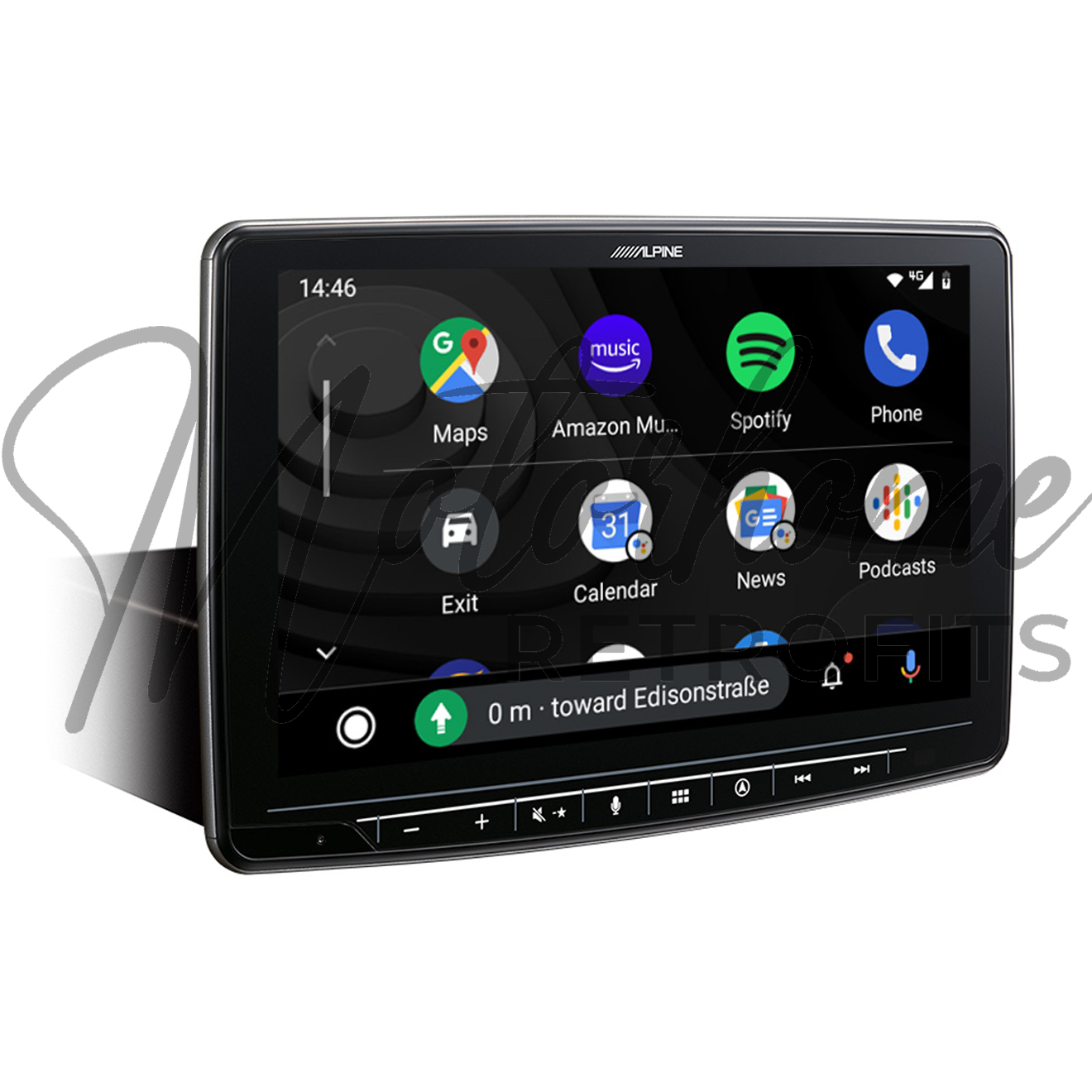 Alpine INE-F904DC – Halo 9 Camper / Truck Navigation System