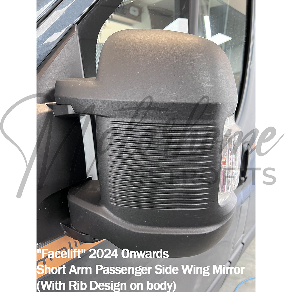 Thumbnail: PASSENGER SIDE (LH) FACTORY-QUALITY WING MIRROR FOR FIAT, PEUGEOT & CITROEN