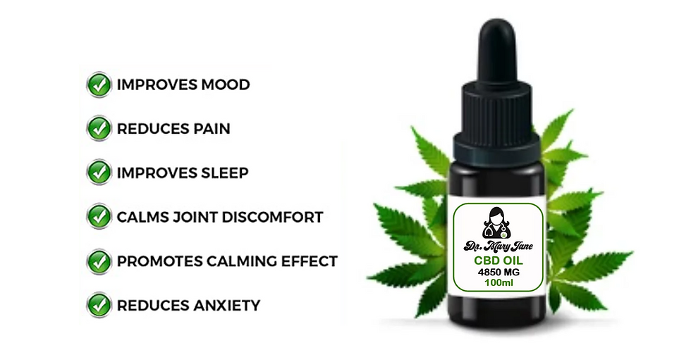 Thumbnail: Dr Mary Jane CBD Oil Tincture 4850mg