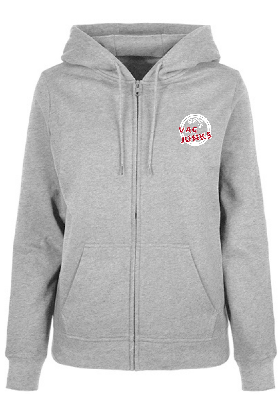 Thumbnail: Hoodie rits dames