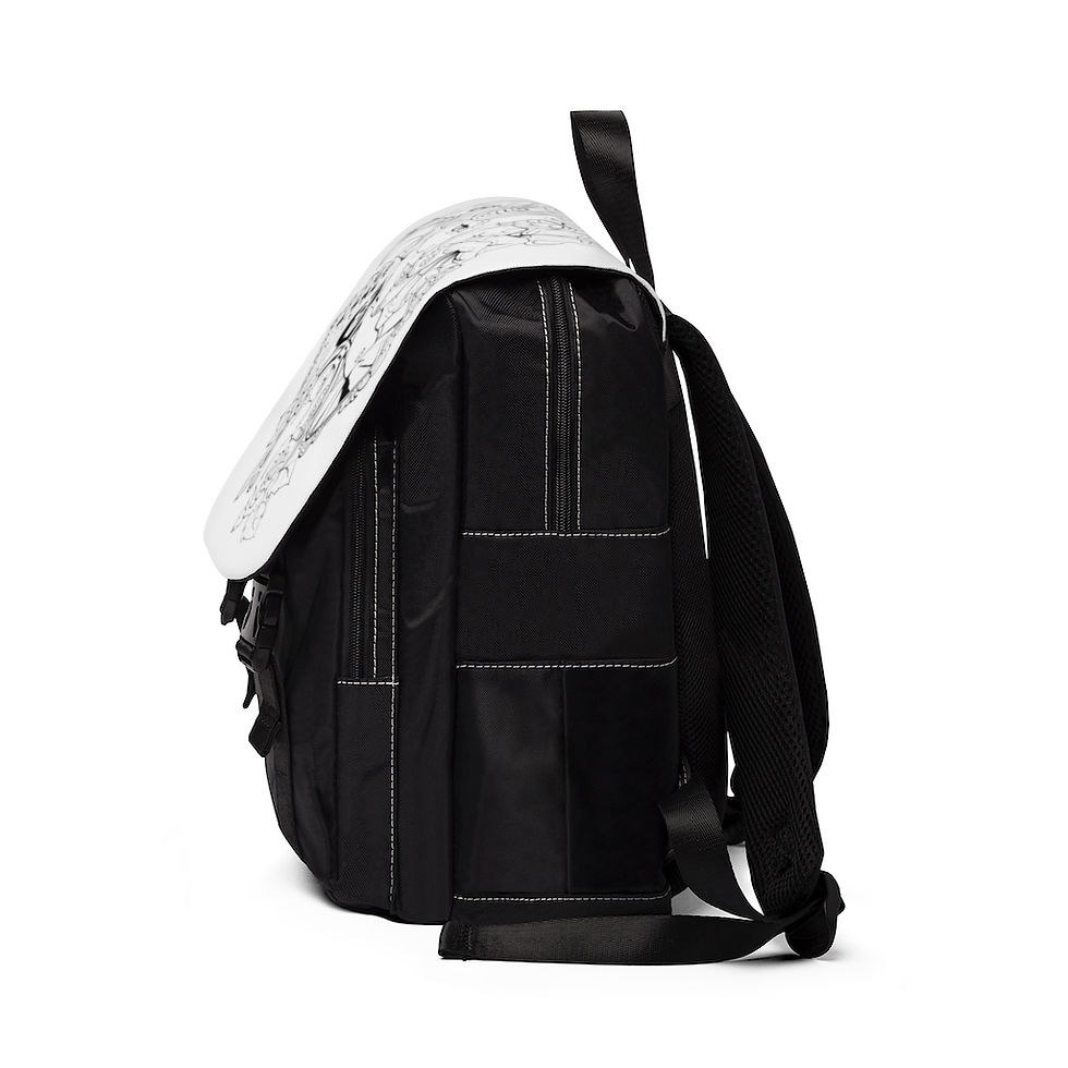 Thumbnail: Lucky 13 Unisex Casual Shoulder Backpack