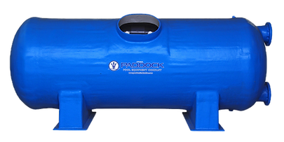 Horizontal Fiberglass Pressure Sand Filter made by Paddock Pool Equipment