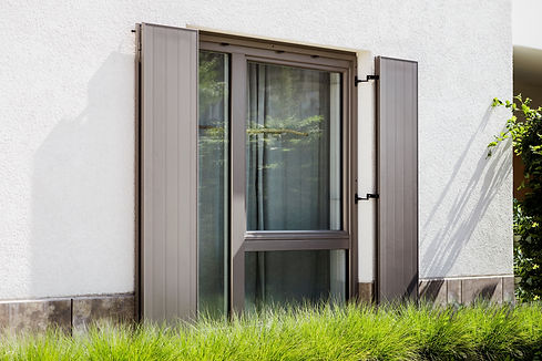 Window Shutter Outdoor. Exterior Panel Window Shutters_Window Hardware. Metal Shutters Bli