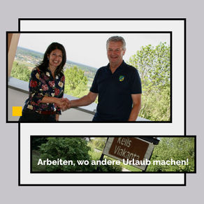 Neudauberg, Südburgenland: Arbeiten, wo andere Urlaub machen!