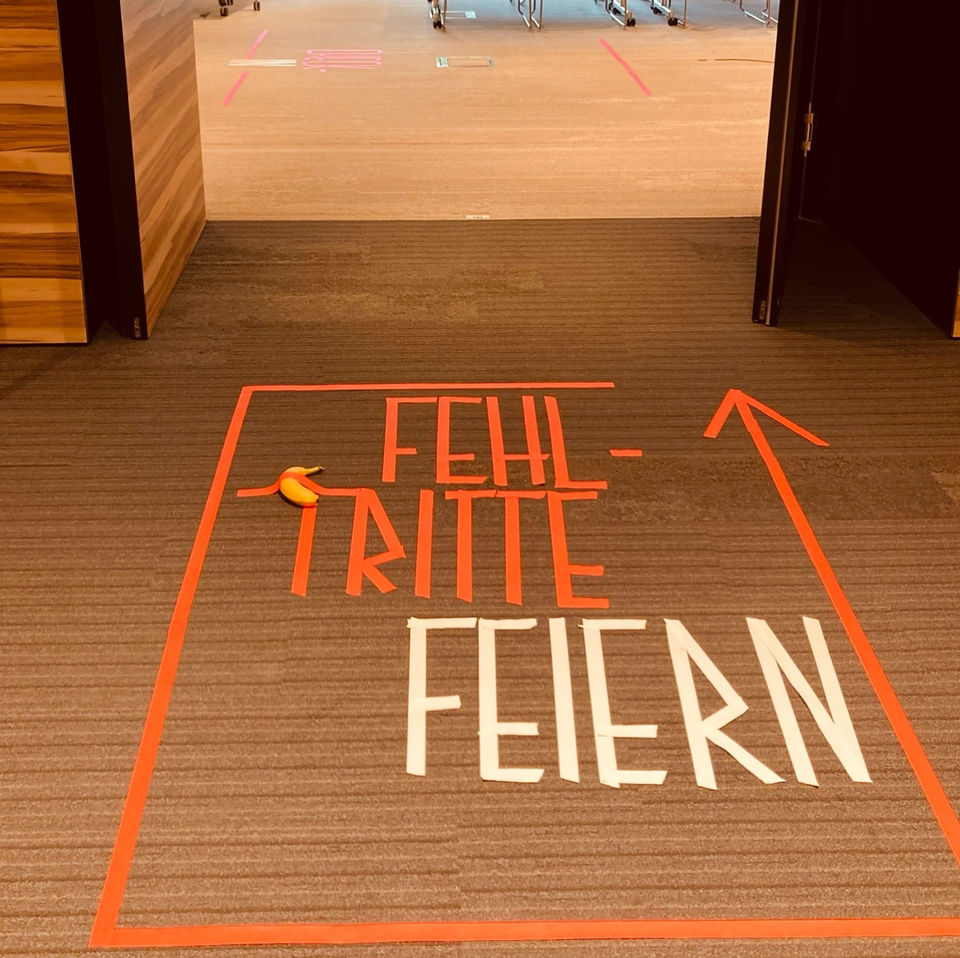 Tape Fehltritte feiern 