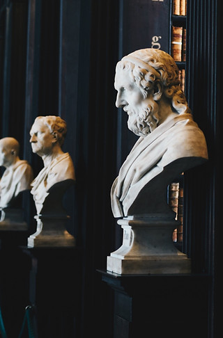 busti di marmo giustizia