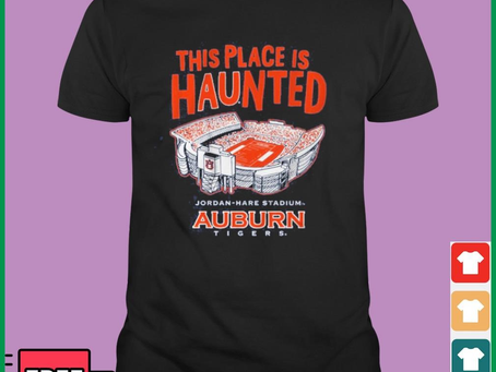 Auburn Football This Place Is Haunted Shirt