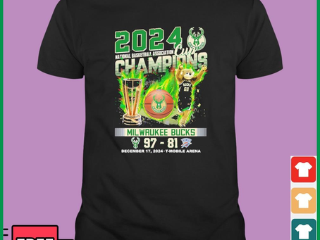 2024 National Basketball Association Champions Milwaukee Bucks 97-81 OKC Thunder Shirt