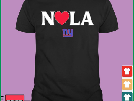 New York Giants Nola Strong 2025 T-Shirt