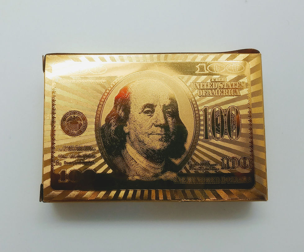 Thumbnail: U.S. Gold Playing Card Set
