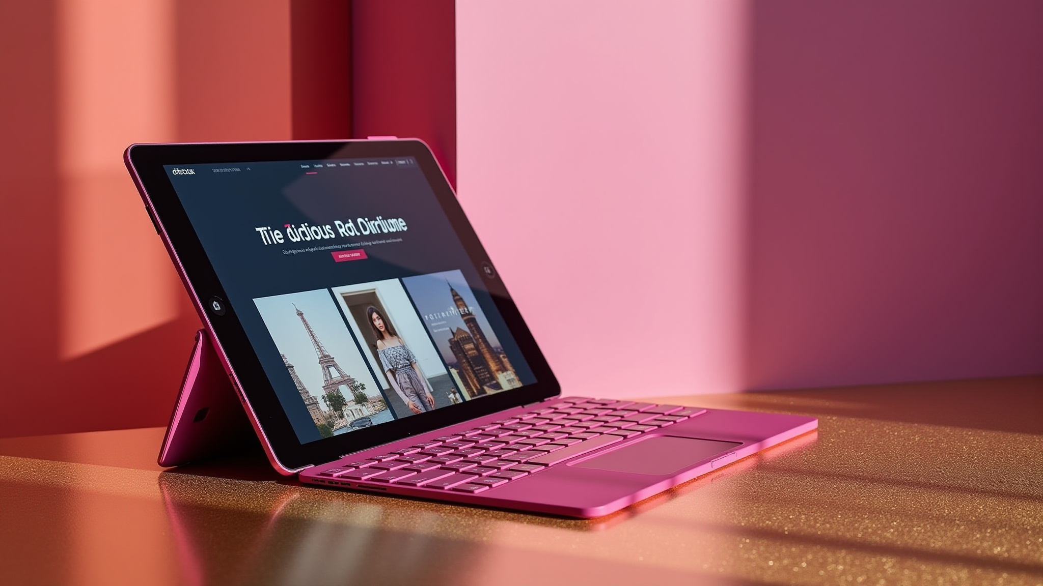 Tablet with Keyboard