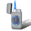 Thumbnail: Electronic Watch Cigarette Lighter-in-one Body Multi-purpose LED Flashing Lamp