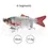 Thumbnail: TREHOOK Sinking Wobblers Fishing Lures 10cm 17.5g