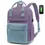 Thumbnail: LOVEVOOK 15.6 17 Inch Girls Travel Bags Student School Book Bag With USB Port
